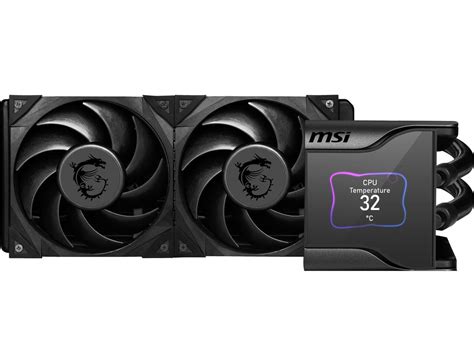 MSI MEG Core Liquid S280 AIO Liquid CPU Cooler 2 4 IPS Display 280mm