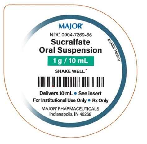 Sucralfate Sucralfate Suspension Major® Pharmaceuticals