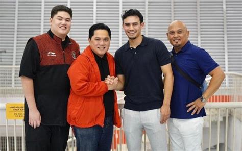 Erick Thohir Sebut Nathan Tjoe A On Bersedia Jadi Pemain Naturalisasi