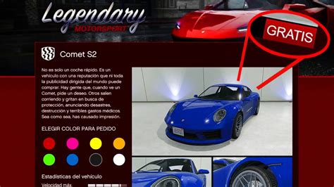 Como Conseguir NUEVO COCHE Pfister Comet S2 GRATIS En GTA 5 Online