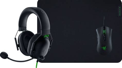 razer mouse mouse mat  headset bundle