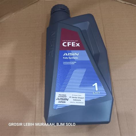 Jual OLI MATIC CVTF ATF CFEX CVT FLUID CVTF001PB AISIN 1 LITER Shopee