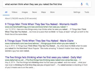 What Women Think When They See Guys Naked Style Girlfriend