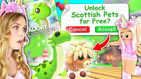 NEW PETS For FREE In Adopt Me Roblox YouTube