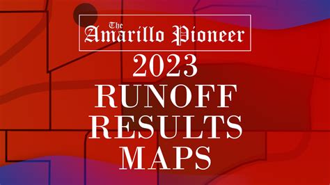 The Amarillo Pioneer Releases Interactive Runoff Results Maps — The