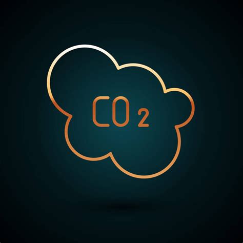 Co2 Sign Dioxide Free Stock Vectors