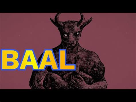 Who Is Baal In The Bible Baal God Original Name And Biblical