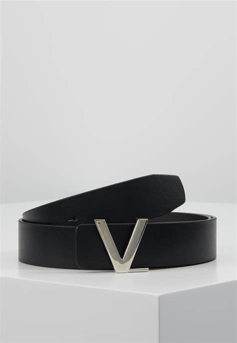 Valentino by Mario Valentino LOGO REVERSIBLE BELT - Belt - nero/moro ...