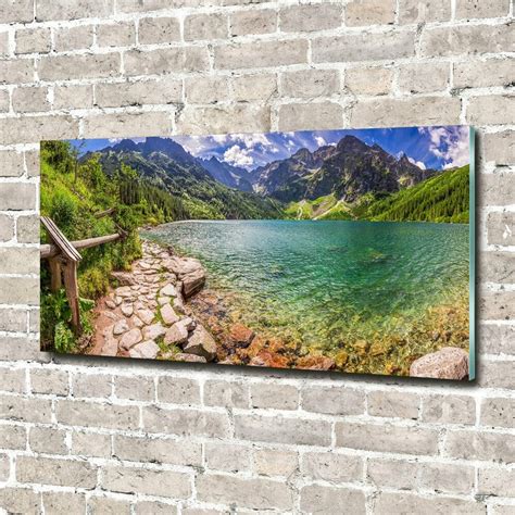 Morskie Oko Tatry Foto Obraz Szklany WallMuralia Pl