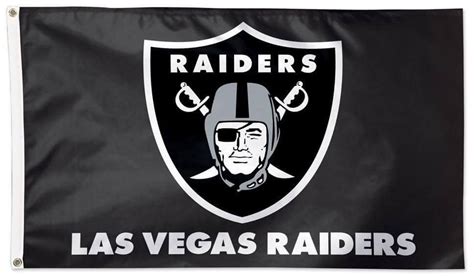 Las Vegas Raiders Flag 3x5 Black 16066320 Raiders Flag Raiders Hoodie