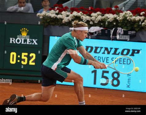 Alejandro Davidovich Fokina Of Spain During The Mutua Madrid Open 2023