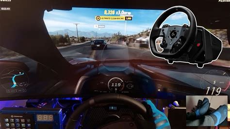 Logitech G Pro Racing Dd In Forza Horizon Pov Racing Youtube