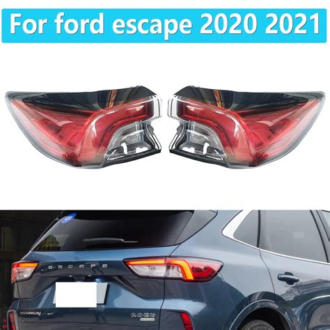 Tylne Wiat O LED Samochodu Do Forda Escape 2020 2021 W Czony