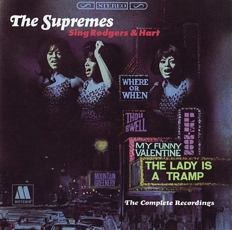 The Supremes The Supremes Sing Rodgers And Hart The Complete Recordings Cd Album