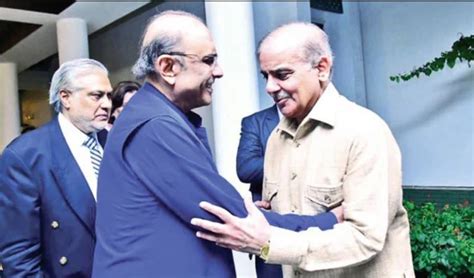 Shehbaz Meets Zardari As Nawaz Hints At Forming PML N Led Coalition Govt