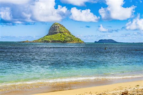 Colorful Chinaman S Hat Island Kualoa Park Kaneohe Bay Oahu Hawaii