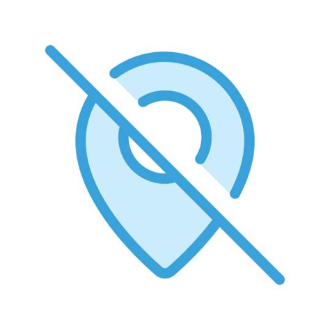 location  generic blue icon