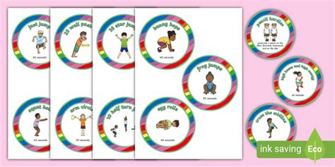 Energising Brain Break Cards Teacher Made Twinkl
