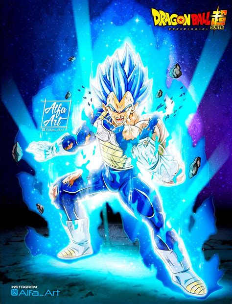 Vegeta Super Saiyan Blue Evolution Wallpapers Wallpaper Cave