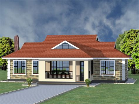 4 Bedroom House Plans Single Story HPD Consult Bungalow Design 4