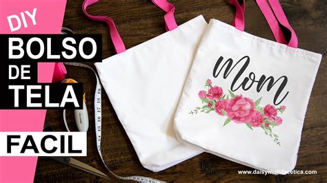 Diy Bolso Tote De Tela Super F Cil Confeccionando Art Culos Para