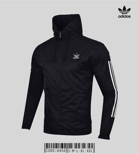 Куртка мужская ветровка Adidas демисезонная с капюшоном весна осень ...