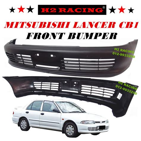 Mitsubishi Lancer Cb Gsr Front Bumper Baru Material Pp Plastik