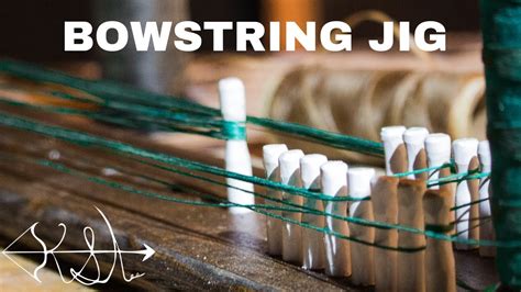 How To Make A Killer Bowstring Jig Flemish Twist Youtube