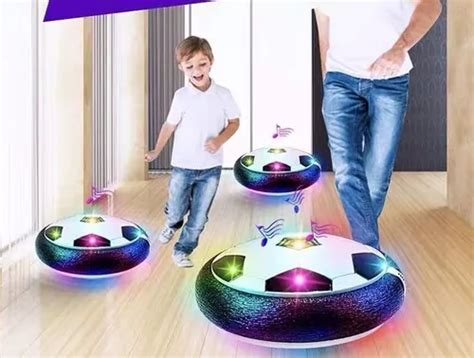 Brinquedo Flat Ball Air Power Bola Flutuante Futebol Led Parcelamento