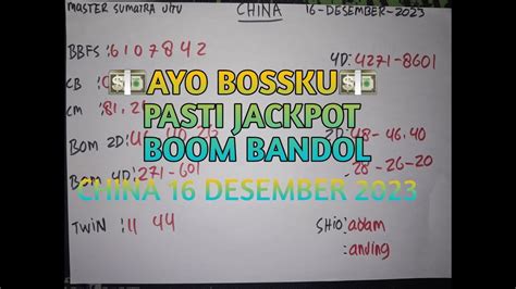 RUMUS EKOR CHINA HARI INI 16 DESEMBER 2023 BOCORAN TOGEL CHINA SIANG