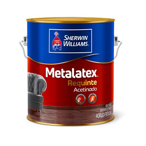 Tinta Sherwin Williams Metalatex Premium Acetinado Poder Das Cores