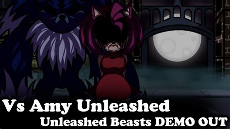 FNF Vs Unleashed Beasts DEMO OUT Amy Unleashed Mods Hard FC