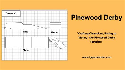 Free Printable Pinewood Derby Templates Pdf Fastest Speed Card