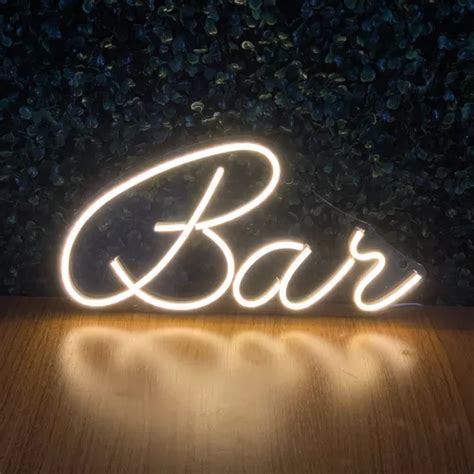 Luminária Painel Neon Led Bar 20x40cm Parcelamento sem juros