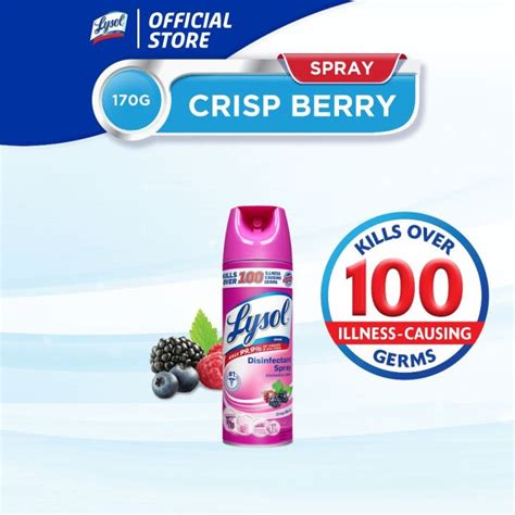 Lysol Disinfectant Spray Crisp Linen 170g Lazada Ph