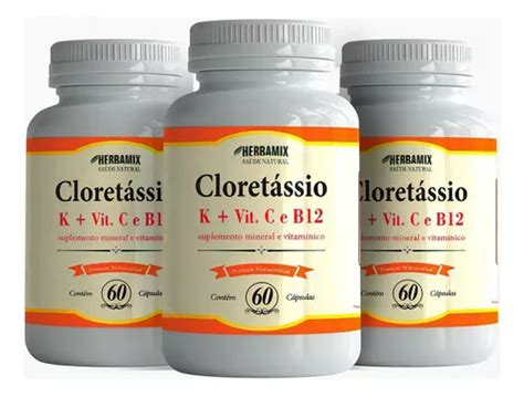 Kit De Cloruro De Potasio Y Magnesio Para Calambres 500 Mg 3 60