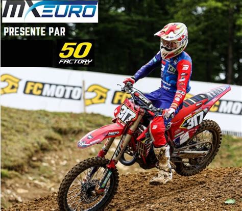 Emx En France Mathis Valin Vainqueur Domicile Mx K