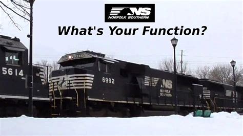 Norfolk Southern Whats Your Function A Railfan Music Video Youtube