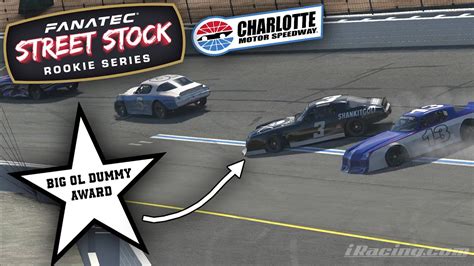 BONEHEADED MISTAKE Costs Us IRacing Street Stocks Charlotte