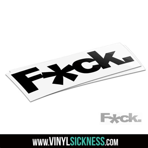 FUCK JDM Stickers Decals VS