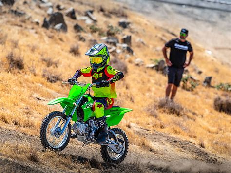 New 2025 Kawasaki KLX 110R Lime Green Motorcycles In Bakersfield CA