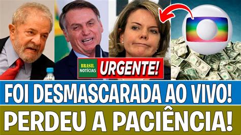 Bateu O Desespero Total E Ao Vivo Todo O Brasil Viu A Presidenta Do Pt