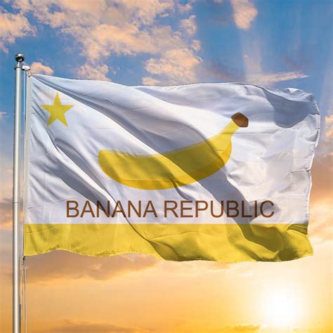 Banana Republic Flag US Banana Republic Flag For Sale - Moothearth