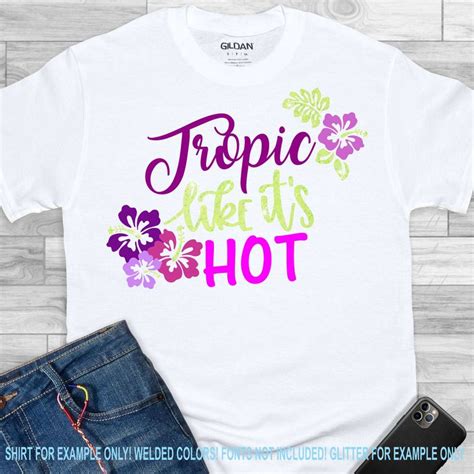 Summer Svg Tropic It Like Its Hot Svg Summer Svg Vacation Svg Svg Summer Tropical Svg Summer