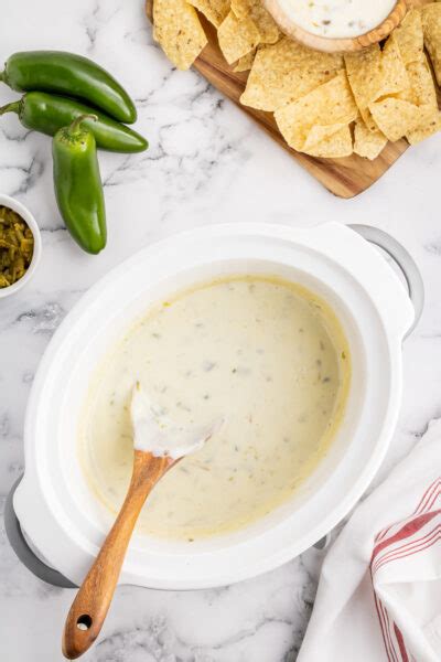 Slow Cooker Queso Blanco The Magical Slow Cooker