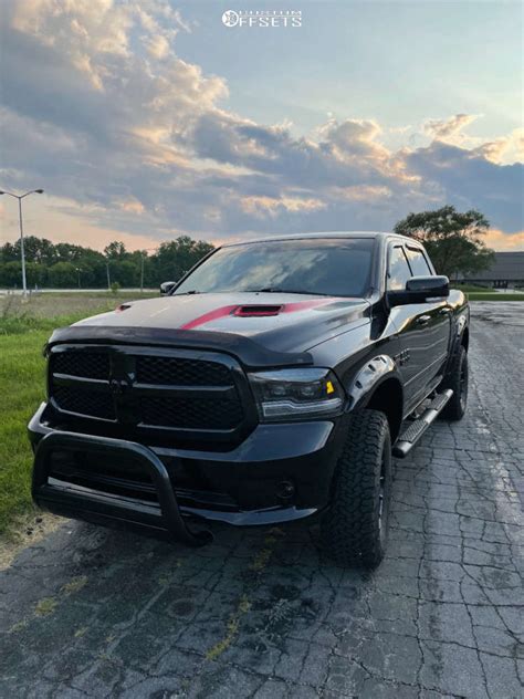 2018 Ram 1500 With 18x9 12 Raceline Gauge And 35 12 5r18 Bfgoodrich All Terrain Ta Ko2 And