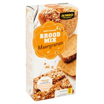 Jumbo Broodmix Meergranen Kant Klaar 450g Bestellen Ontbijt