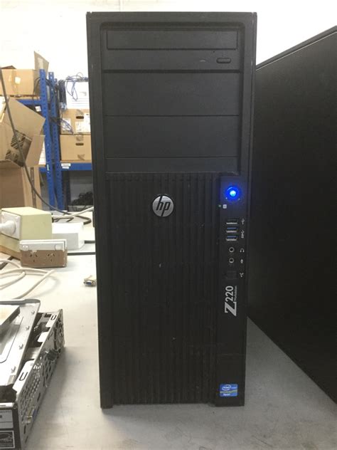 Desktop HP Z220 CMT Workstation Appears To Function