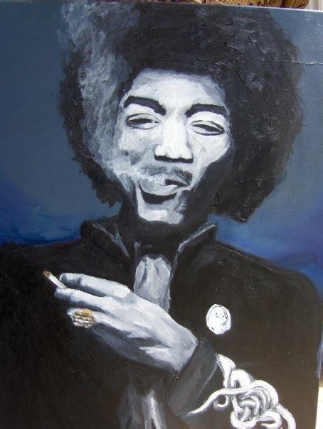 Jimi Hendrix Oil Painting