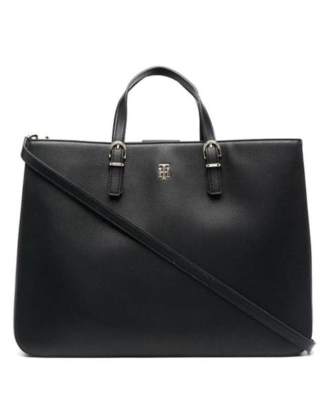 Sac Cabas Timeless Tommy Hilfiger En Coloris Noir Lyst